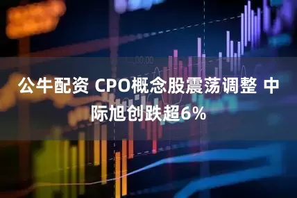 公牛配資 CPO概念股震蕩調整 中際旭創跌超6%